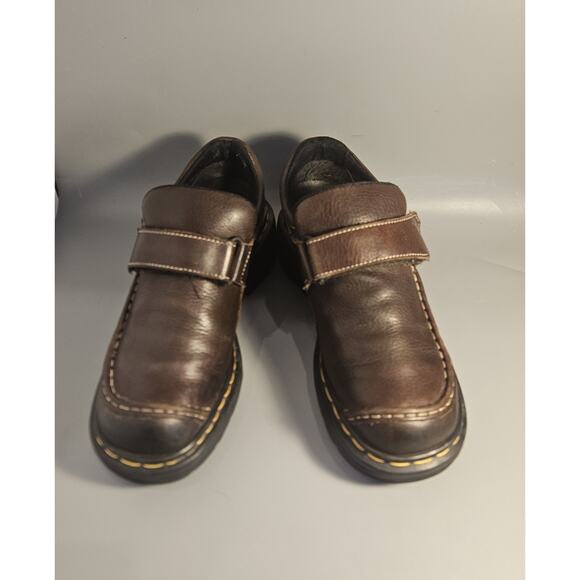 Vtg Dr. Martens #9288 Lug Leather Monk Straps England Shoes UK SZ 7, M-US 8 main image 6